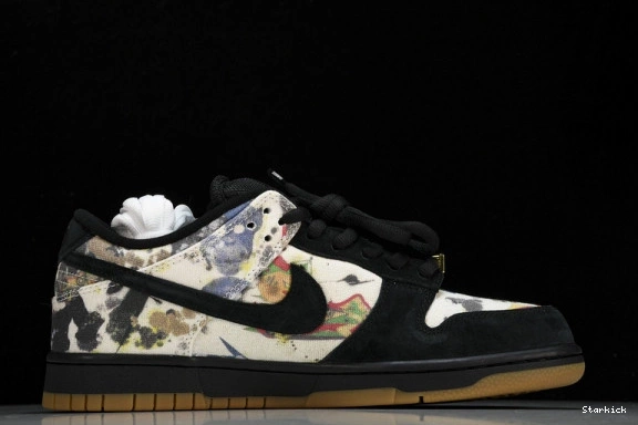 Nike Low Dunk SB Rammellzee Supreme  FD8778-001 1202